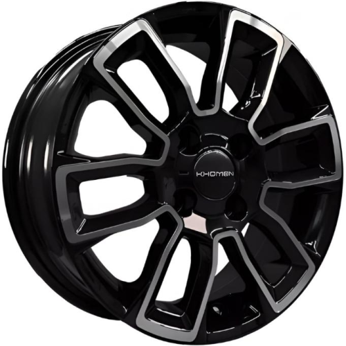Диски Khomen KHW 1406 5.5x14 4*100 ET45 DIA56.1 Black-FP Литой купить с бесплатной доставкой в пункты выдачи в Петербурге